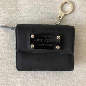 Kate Spade credit card case with snap closure